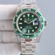 Asian ETA Rolex Submariner Watch SS Green Dial Diamond Band 41MM (2)_th.jpg